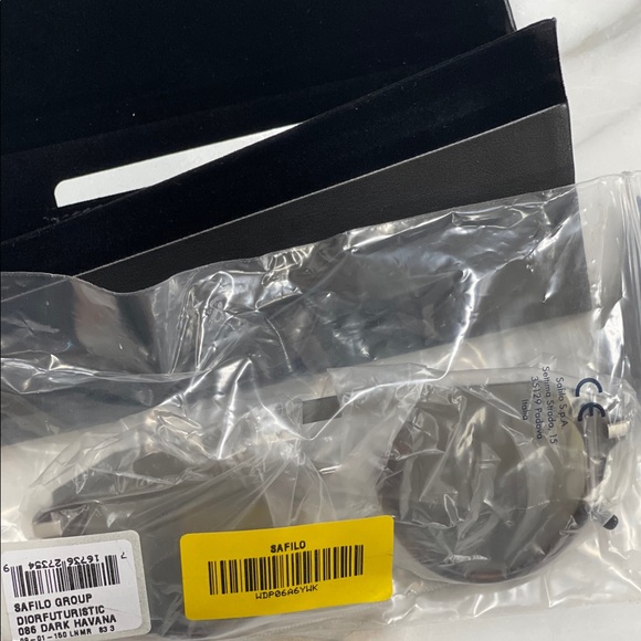 DIOR FUTURISTIC HAVANA MIRROR SUNGLASSES - Picture 16 of 16